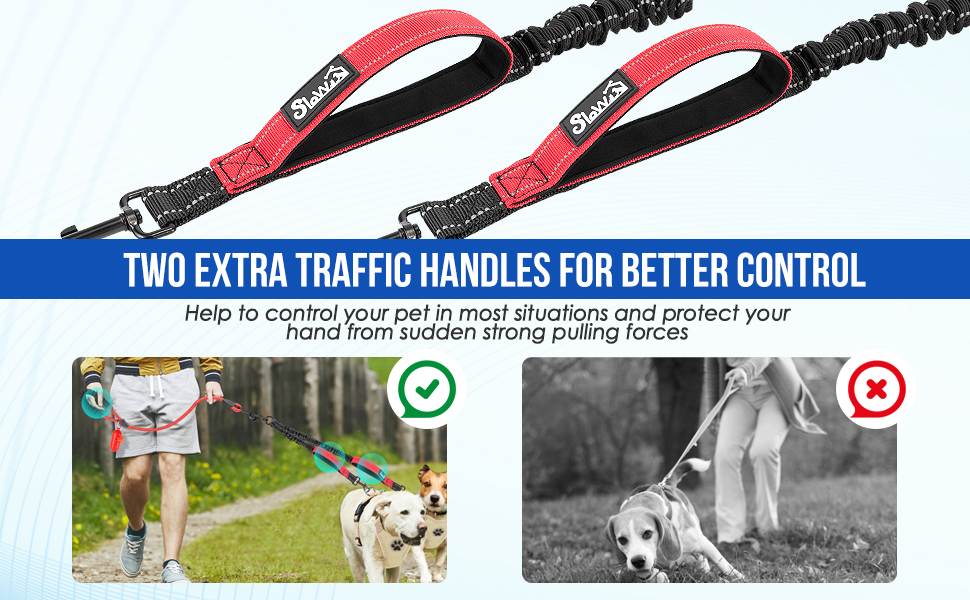 TWO EXTRA TRAFFIC HANDLES FOR BETTER CONTROL